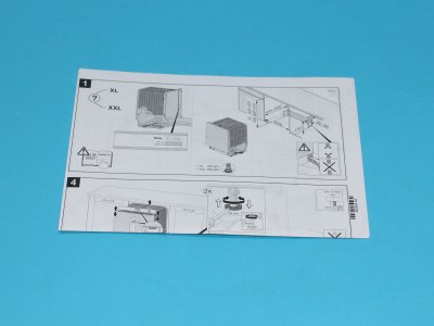 Mall för montering av snickerilucka